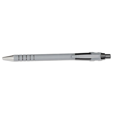 Paper Mate® Flexgrip Ultra Ballpoint Pen, Retractable, Fine 0.8 Mm, Black Ink, Gray-black Barrel, Dozen freeshipping - TVN Wholesale